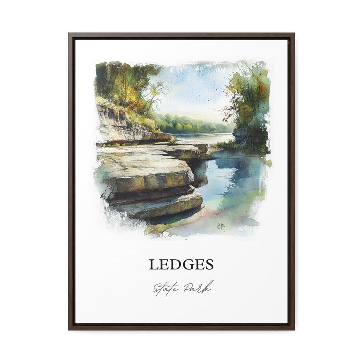 Ledges State Park Wall Art, Boone County Print, Madrid Iowa Artwork, Ledges State Park Gift, Travel Print, Travel Poster, Housewarming Gift