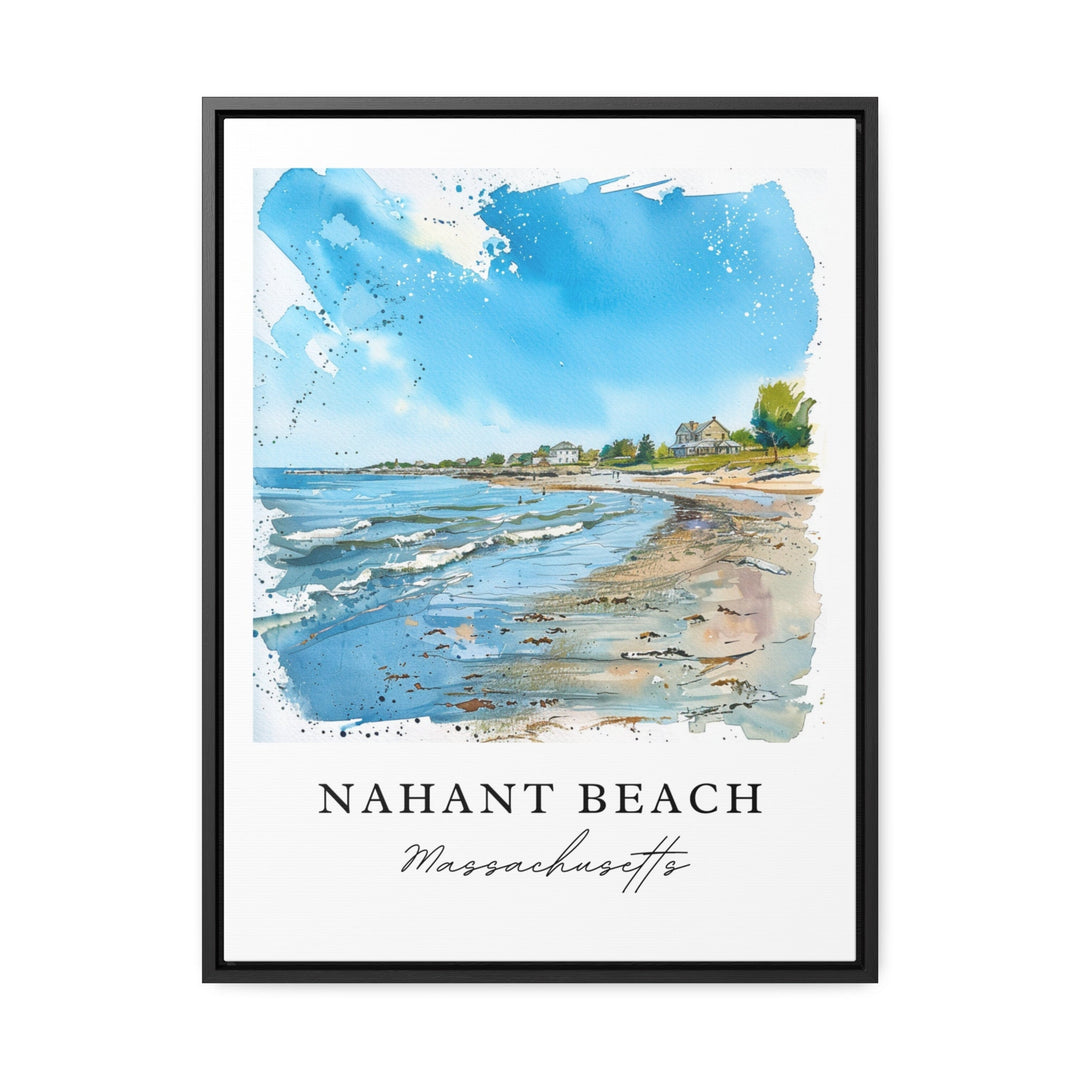 Nahant Beach Art, Nahant Print, Massachussets Wall Art, Cape Cod Gift, Travel Print, Travel Poster, Travel Gift, Housewarming Gift