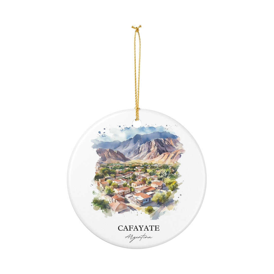 Cafayate Argentina Ornament: Unique Cafayate Souvenir, Cafayate Agrentina Xmas Decor, and Authentic Agrentina Gift