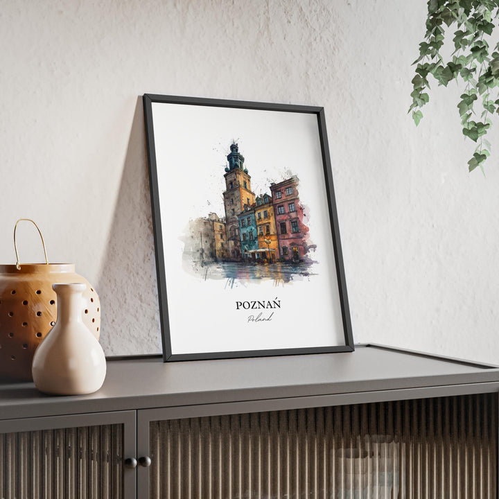 Poznan, Poland – Watercolor Art Print
