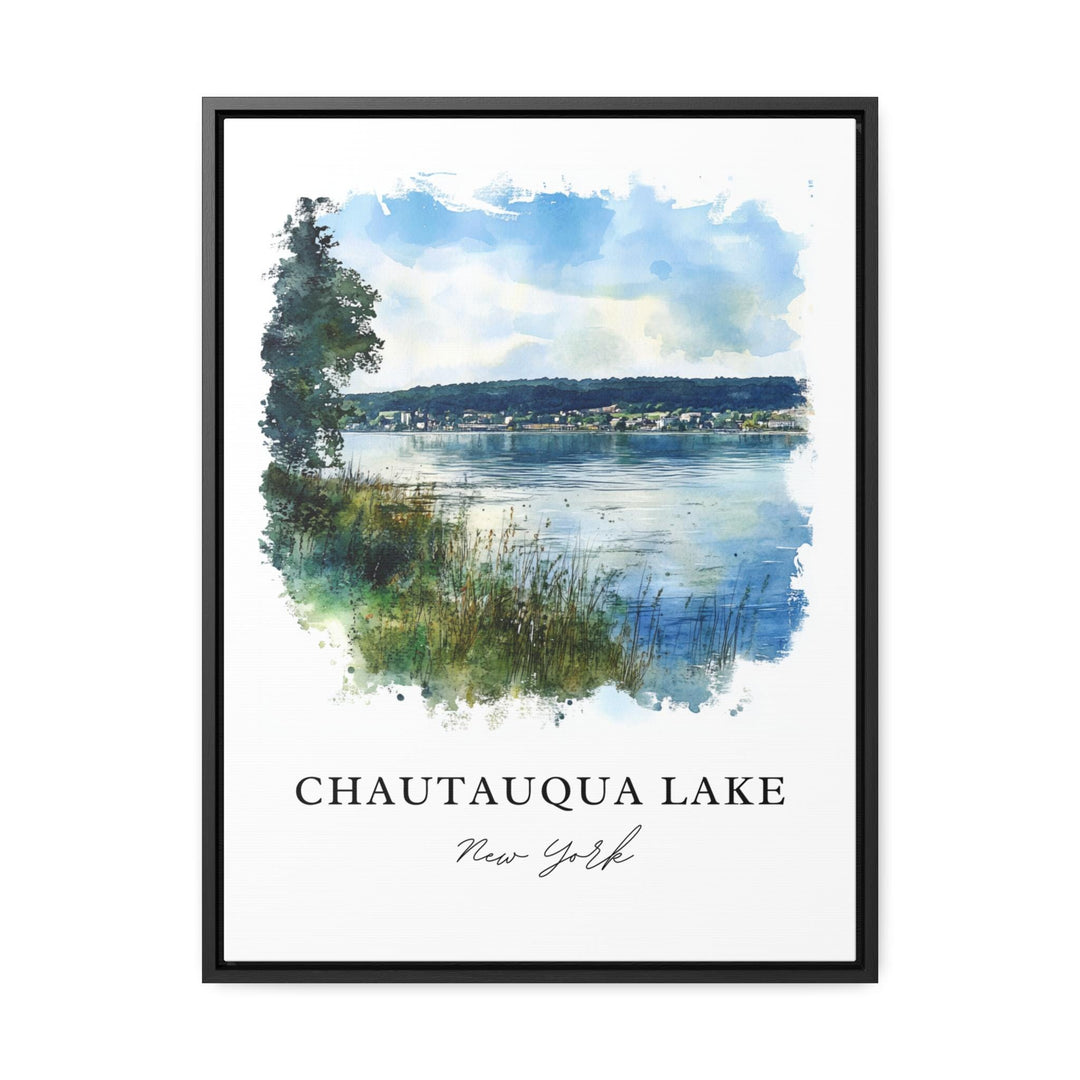 Chautauqua Lake Art, Chautauqua NY Print, Jamestown New York Artwork, Chautauqua Lake Gift, Travel Print, Travel Poster, Housewarming Gift