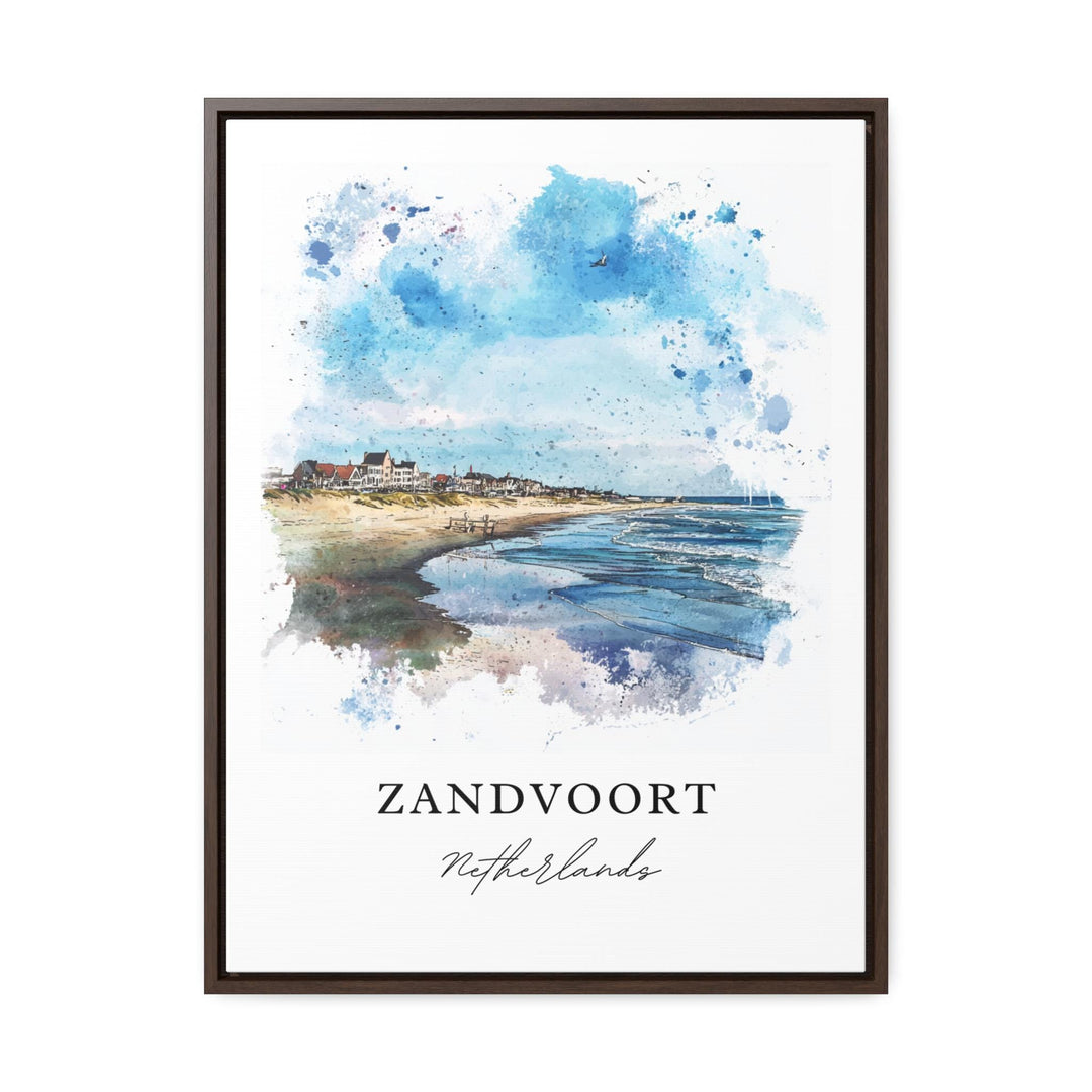 Zandvoort, Netherlands – Watercolor Art Print
