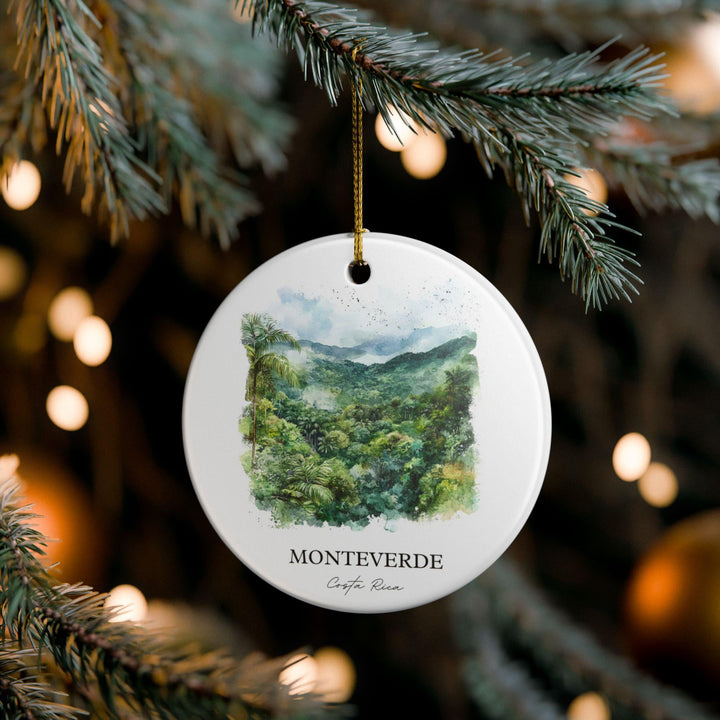 Monteverde Ornament: Unique Monteverde Souvenir, Costa Rica Xmas Decor, and Authentic Costa Rica Gift