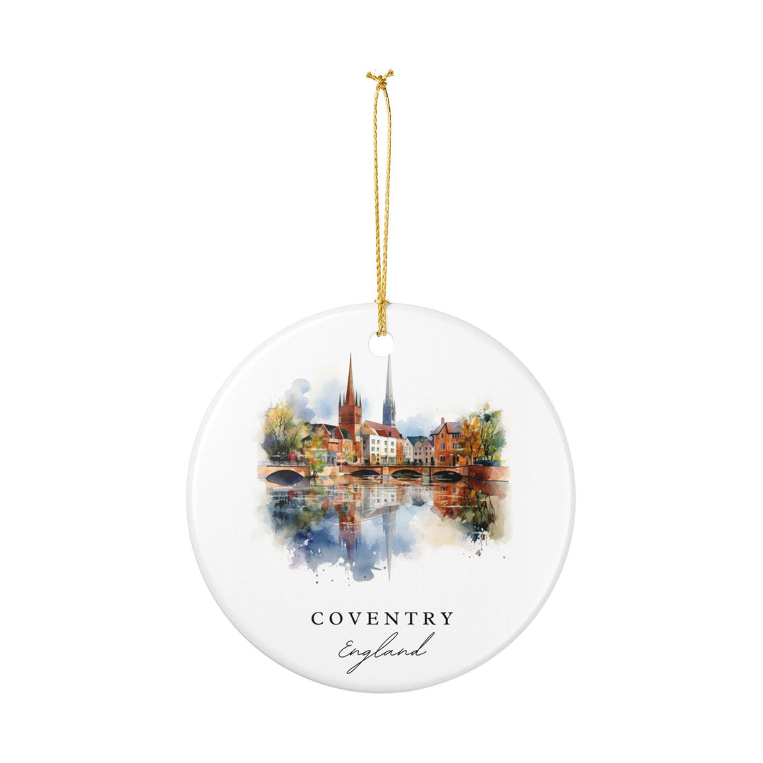 Coventry England Ornament: Unique Coventry Souvenir, Coventry Xmas Decor, and Authentic Coventry England Gift