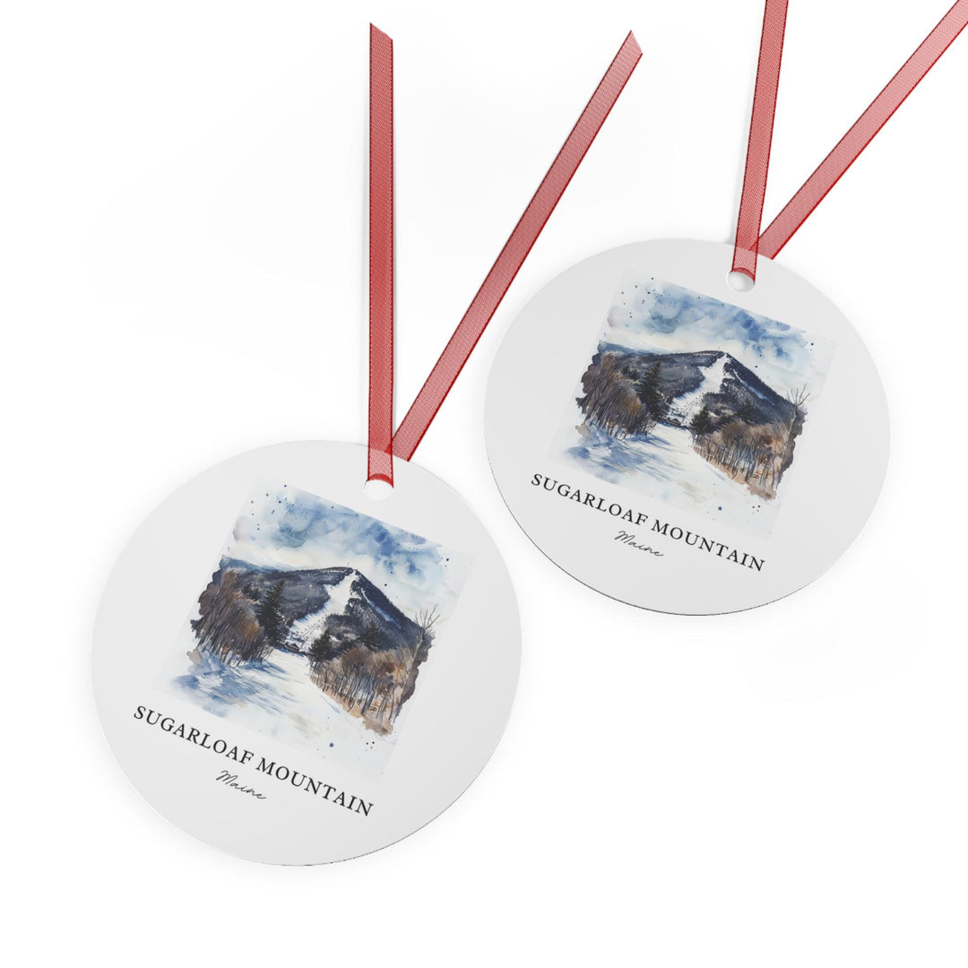 Sugarloaf Mountain Ornament: Unique Sugarloaf Mtn Souvenir, Sugarloaf Ski Decor, and Authentic Carrabassett Gift