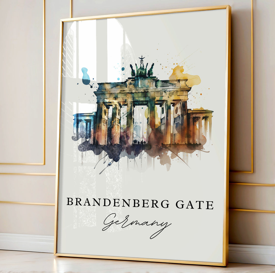 Brandenburg Gate Wall Art - Germany Print