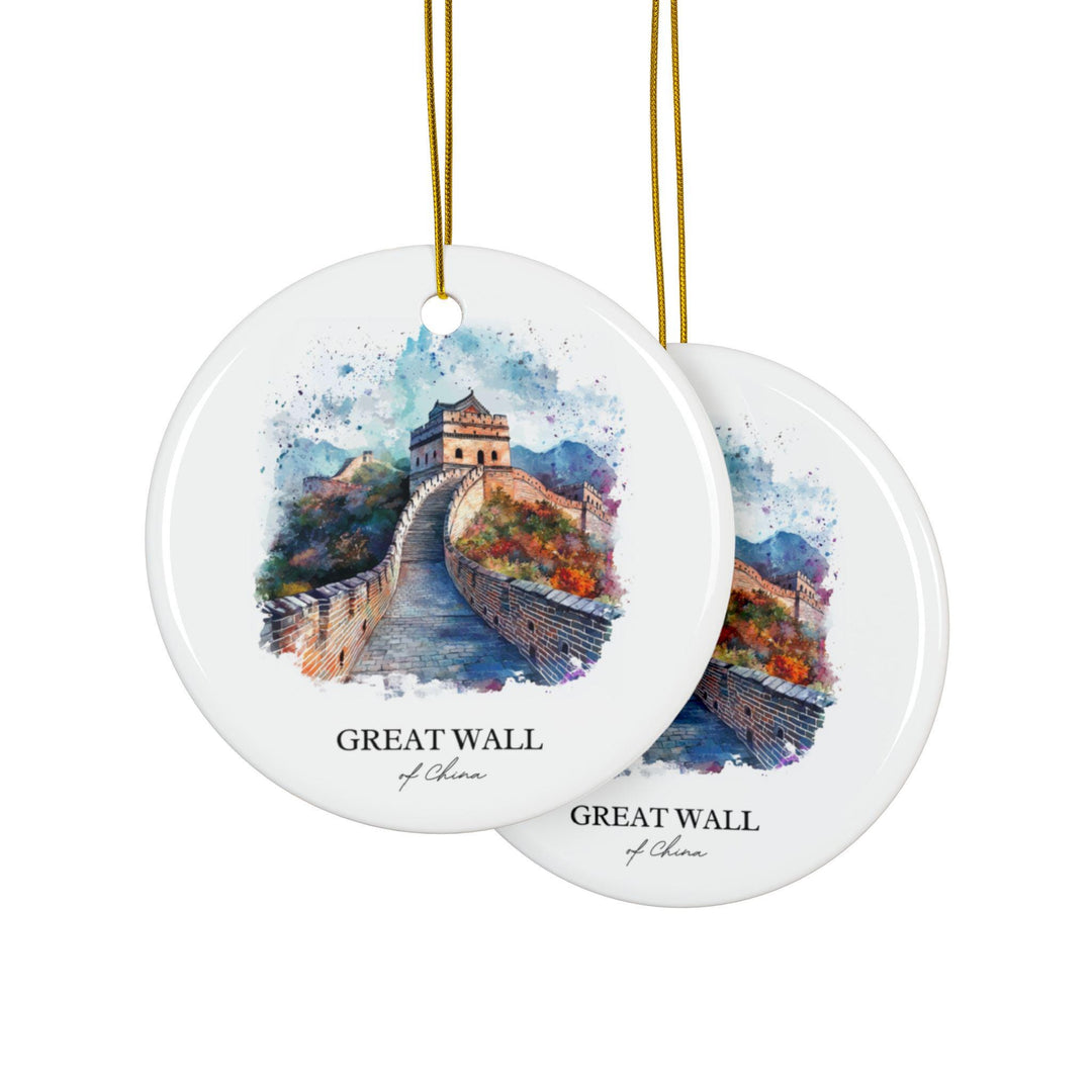 Great Wall of China Ornament: Unique Wall of China Souvenir, Wall of China Xmas Decor, and Authentic Great Wall of China Gift