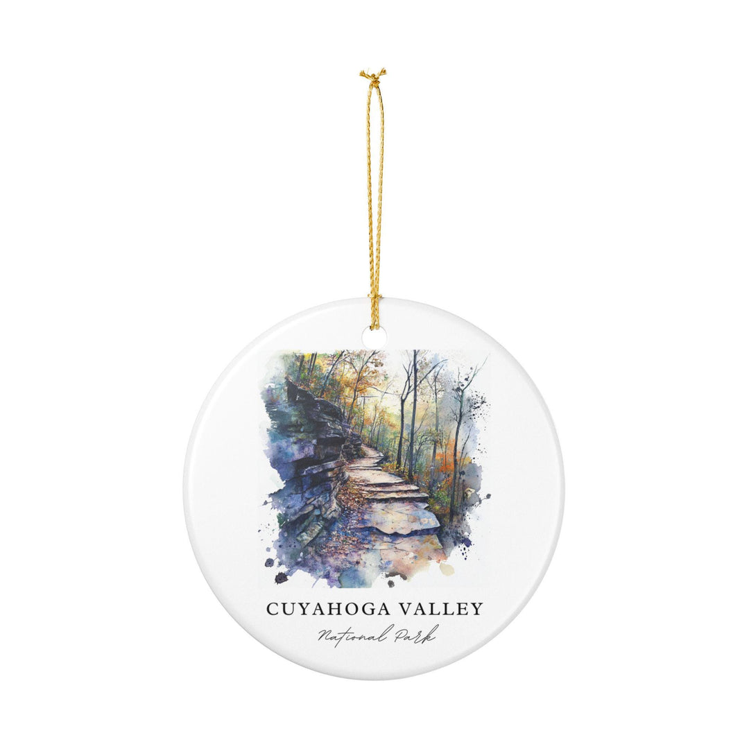 Cuyahoga Valley Ornament: Unique Cuyahoga Valley Souvenir, Cuyahoga Valley Xmas Decor, and Authentic Cuyahoga Valley Gift