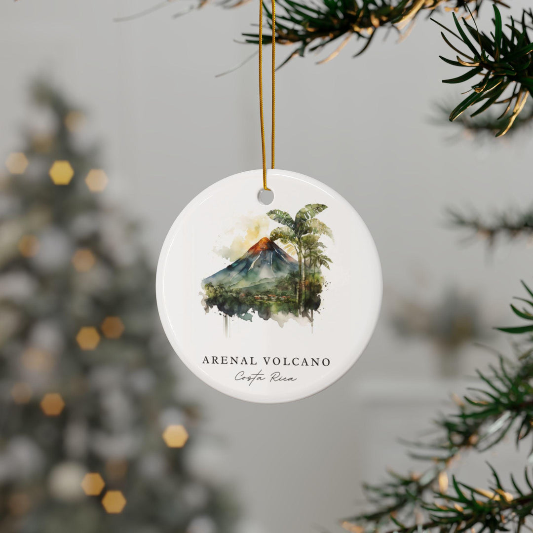 Arenal Volcano, Costa Rica Christmas Ornament