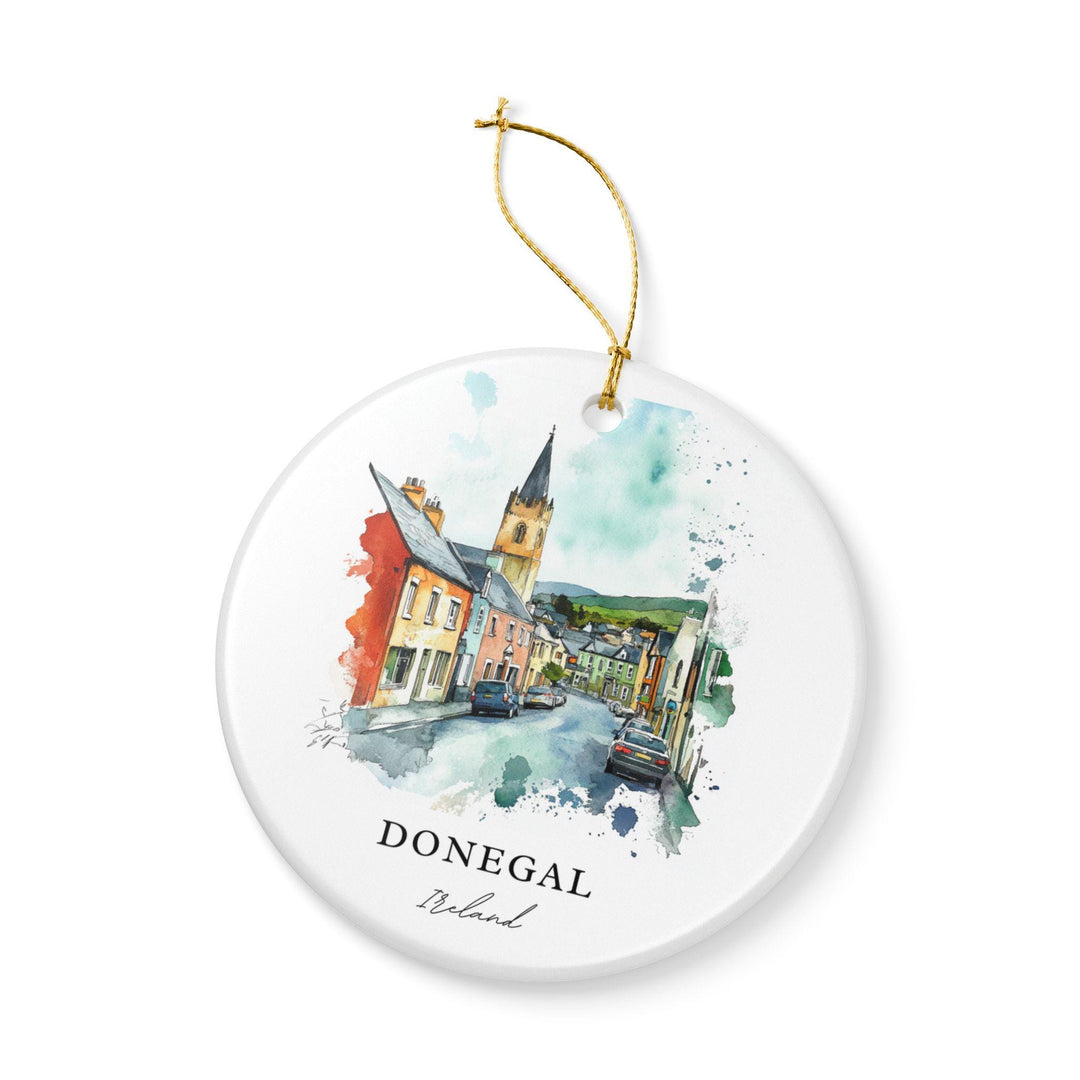 Donegal Ireland Ornament: Unique Donegal Souvenir, Donegal Xmas Decor, and Authentic Donegal Ireland Gift