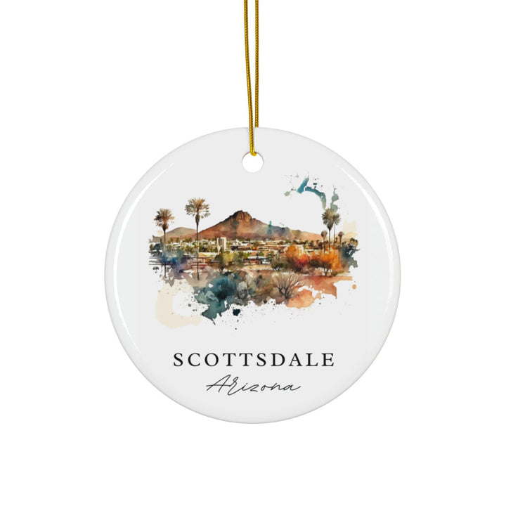 Scottsdale Arizona Ornament: Scottsdale Souvenir, Scottsdale AZ Decor, and Scottsdale Arizona Christmas Gift