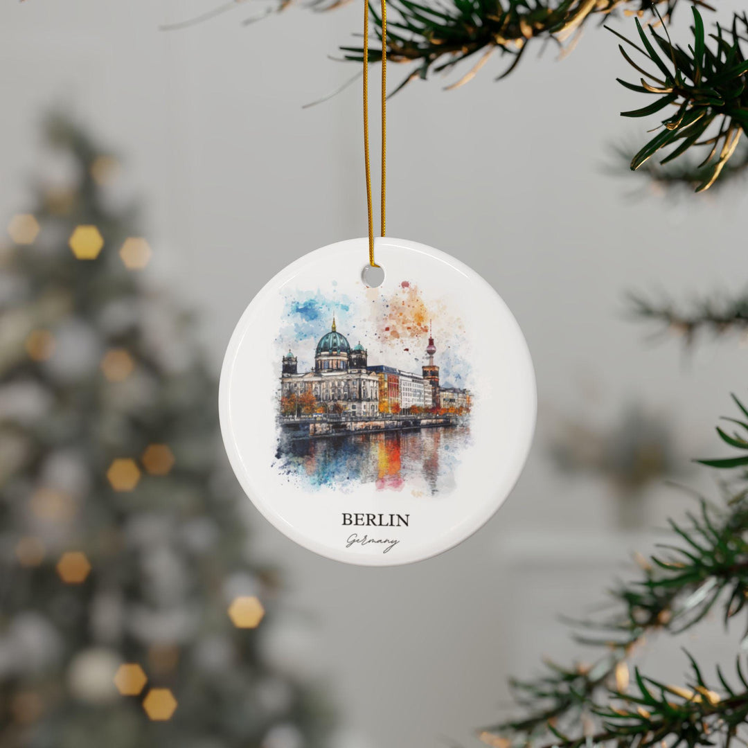 Berlin Germany Ornament: Unique Berlin Souvenir, Berlin Germany Xmas Decor, and Authentic Germany Gift