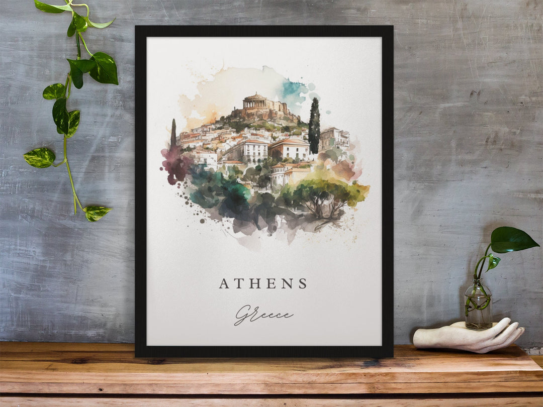 Athens Wall Art - Greece Print