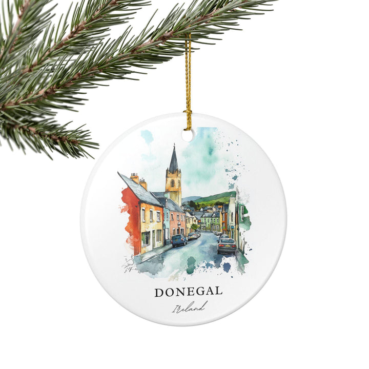 Donegal Ireland Ornament: Unique Donegal Souvenir, Donegal Xmas Decor, and Authentic Donegal Ireland Gift