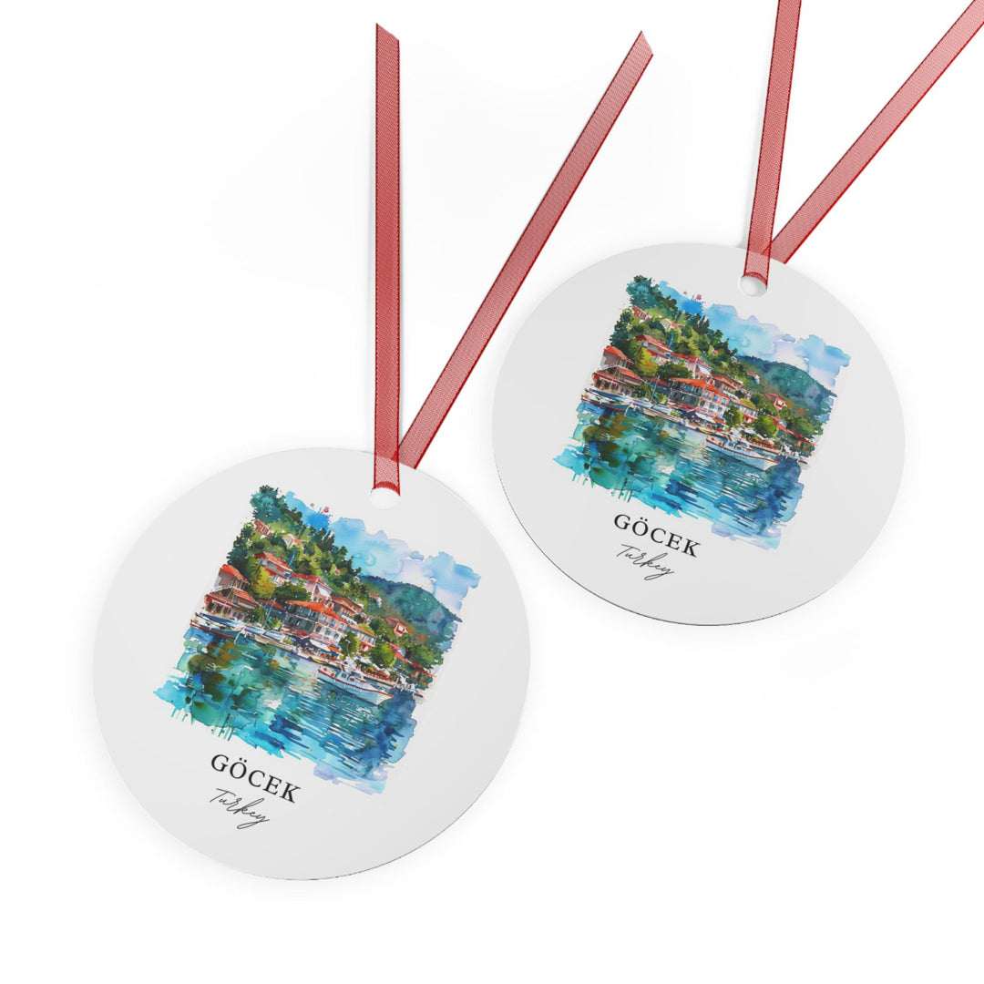 Gocek Turkey Ornament: Unique Gocek Souvenir, Gocek Turkey Xmas Decor, and Authentic Gocek Gift