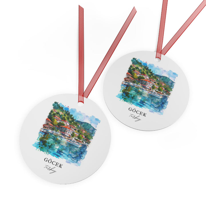 Gocek Turkey Ornament: Unique Gocek Souvenir, Gocek Turkey Xmas Decor, and Authentic Gocek Gift