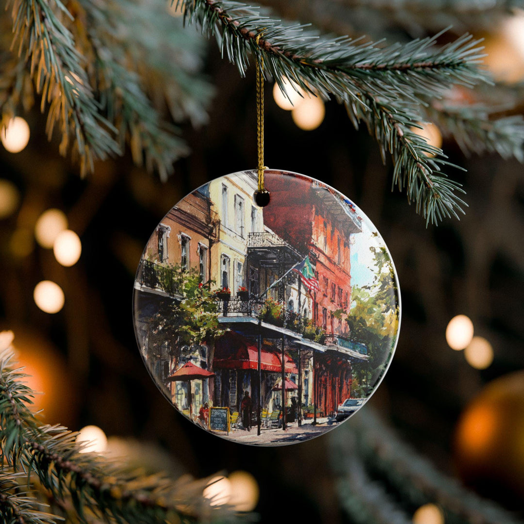 New Orleans Ornament: Unique NoLa Souvenir, New Orleans Xmas Decor, and Authentic Louisiana Gift