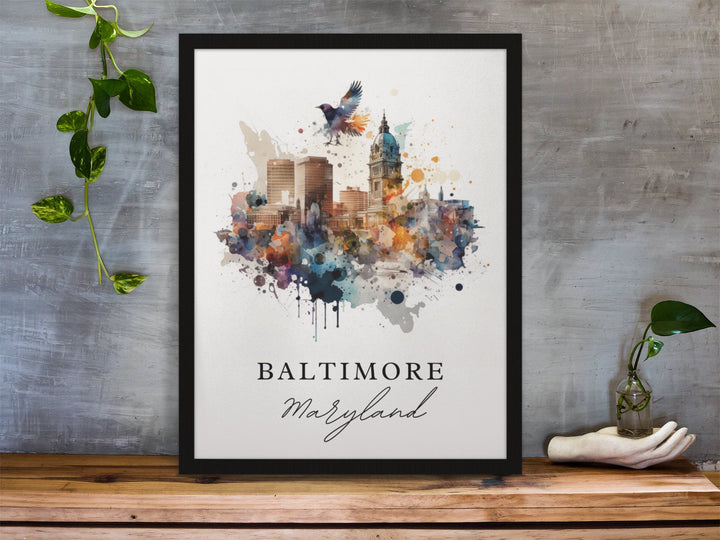 Baltimore Wall Art - Maryland Print