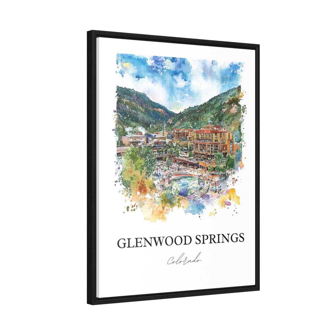 Glenwood Springs Art, White River National Forest Print, Colorado Art, Glenwood Springs Gift, Travel Print, Travel Poster, Housewarming Gift