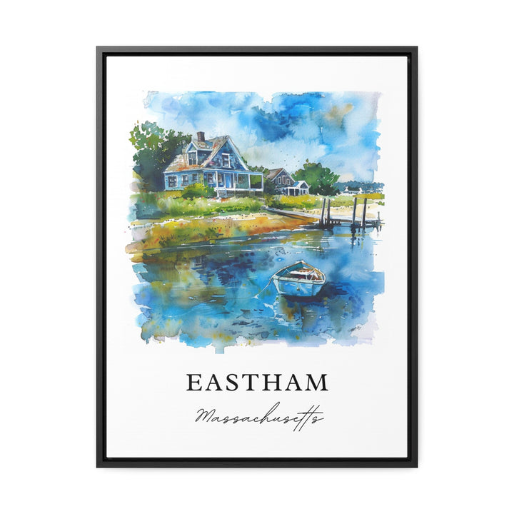 Eastham MA Wall Art, Barnstable MA Print, Eastham Watercolor, Cape Cod Mass. Gift,