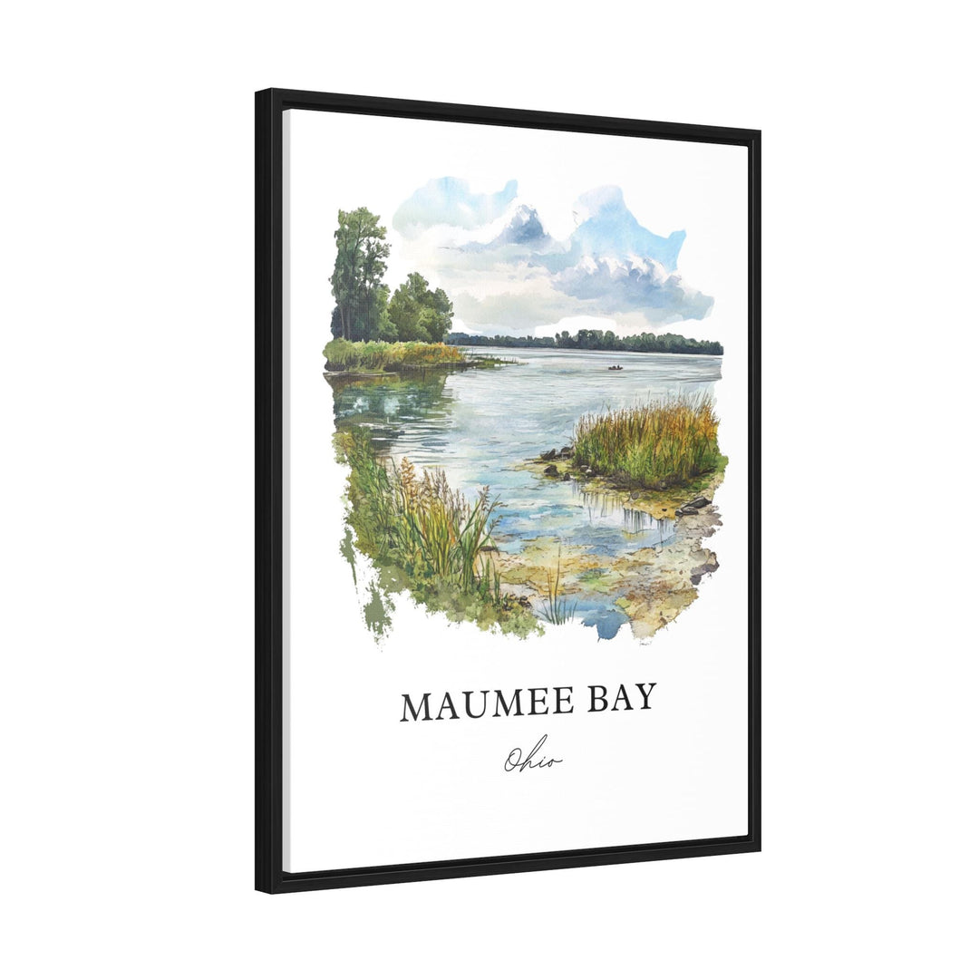 Maumee Bay Wall Art - Ohio Print