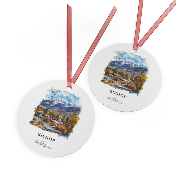 Bishop California Christmas Ornament