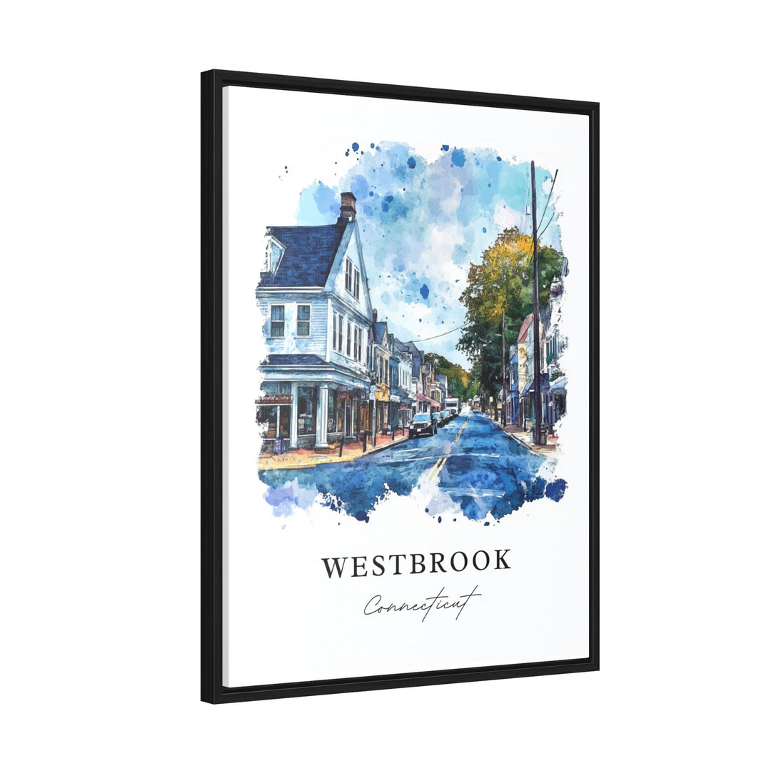 Westbrook CT Wall Art, Westbrook Print, Westbrook Watercolor Art, Middlesex County CT Gift,