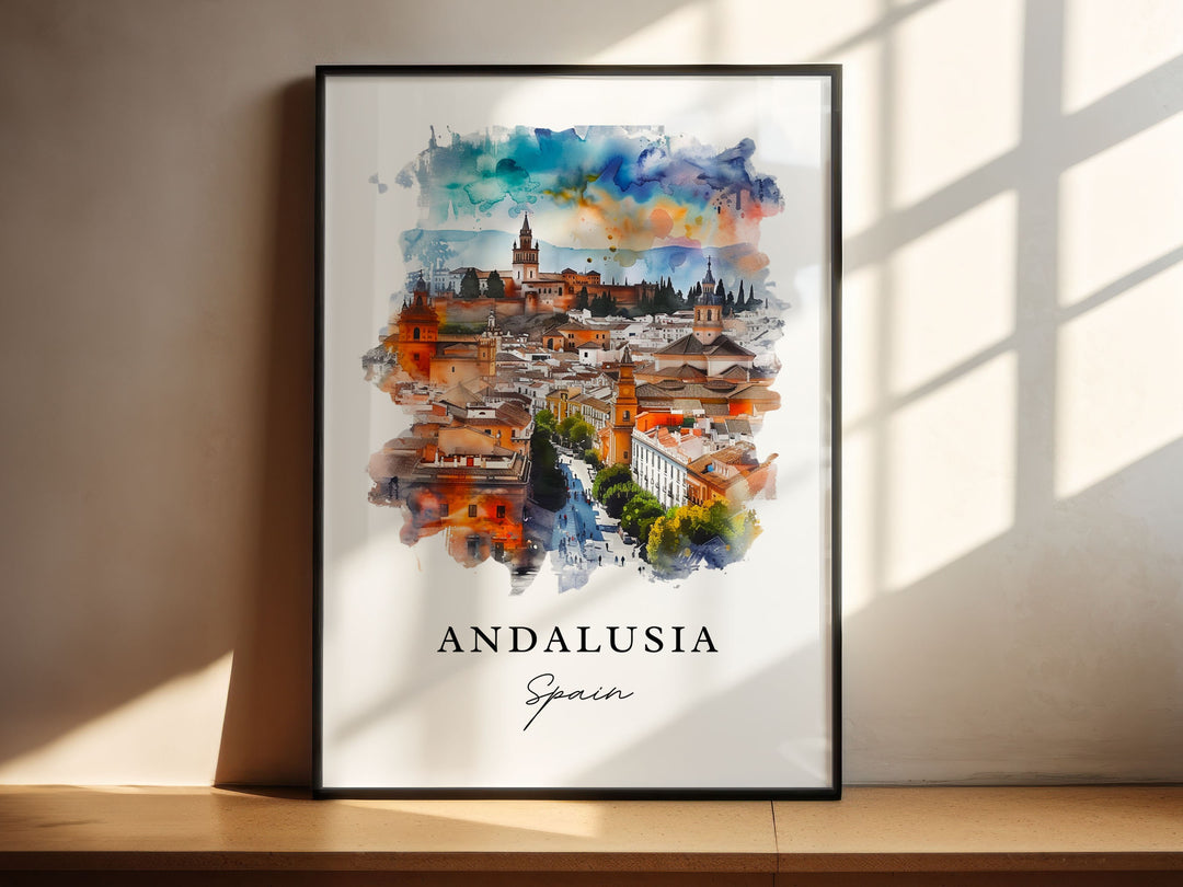 Andalusia Wall Art - Spain Print