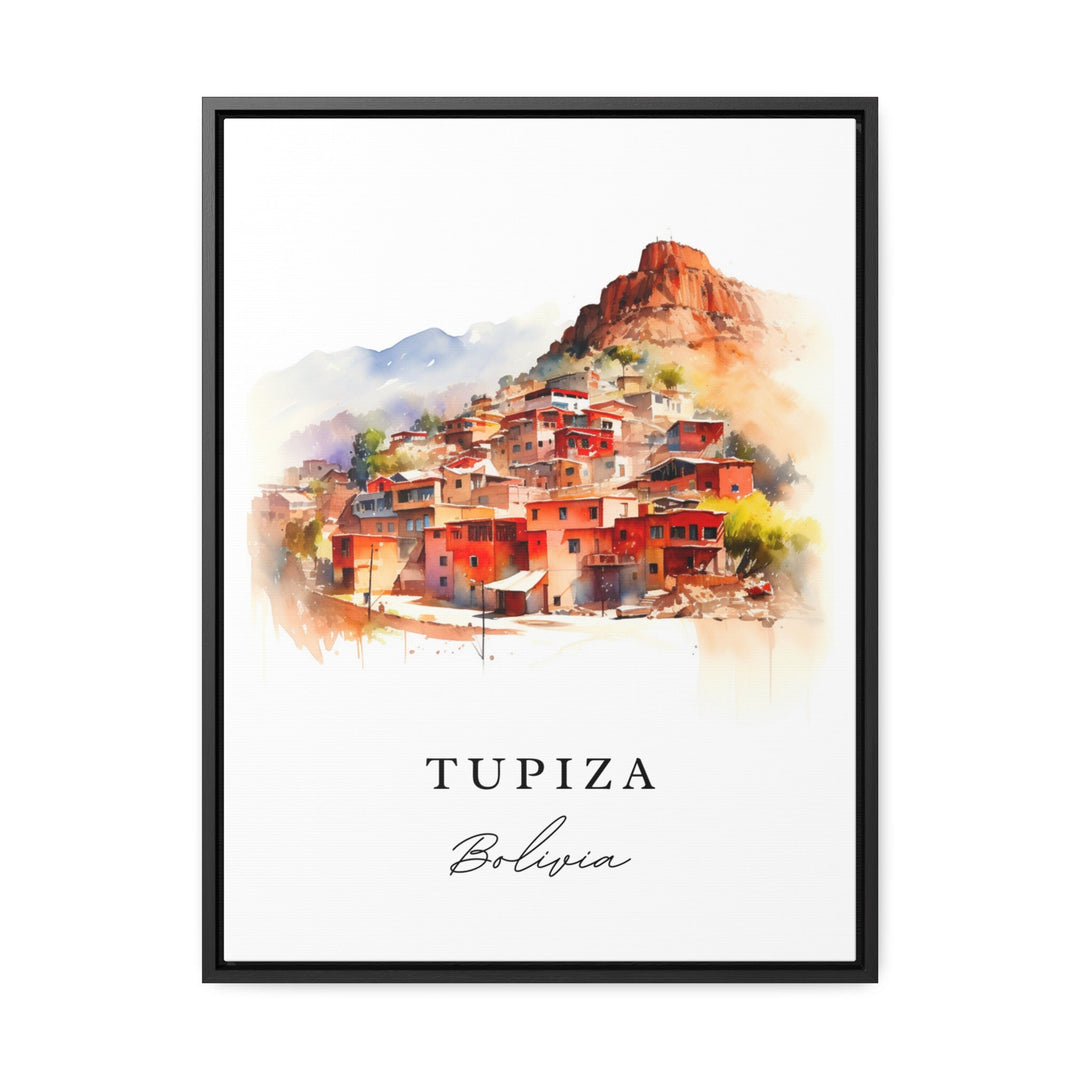 Tupiza Bolivia wa.. art - Bolivia, Tupiza poster print, Tupiza Wedding gift, Birthday present, Custom Text, Perfect Gift