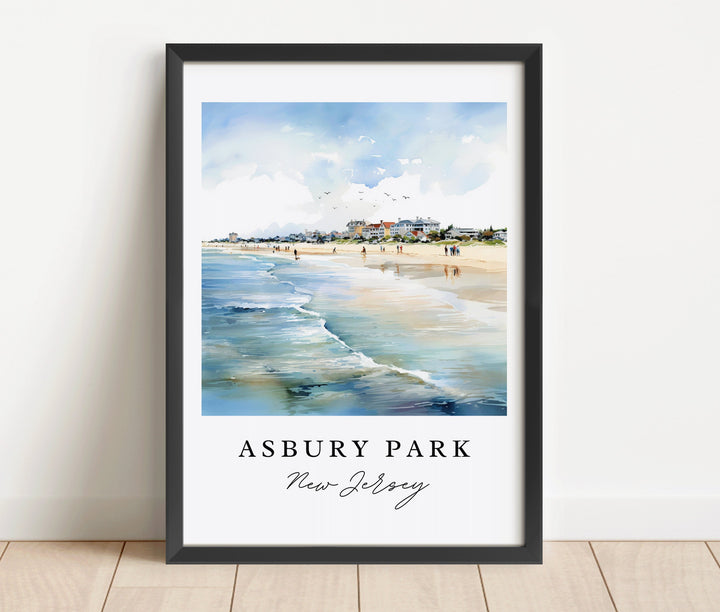 Asbury Park Wall Art - Jersey Shore Print