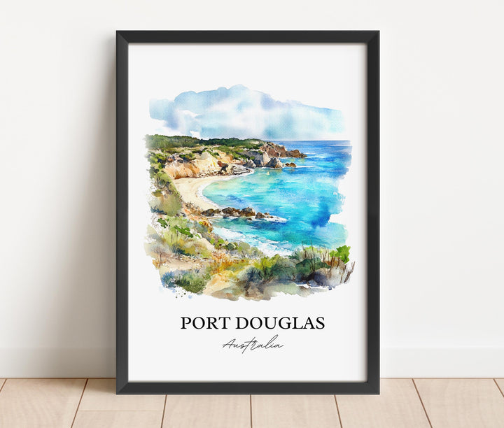 Port Douglas, Australia – Watercolor Art Print