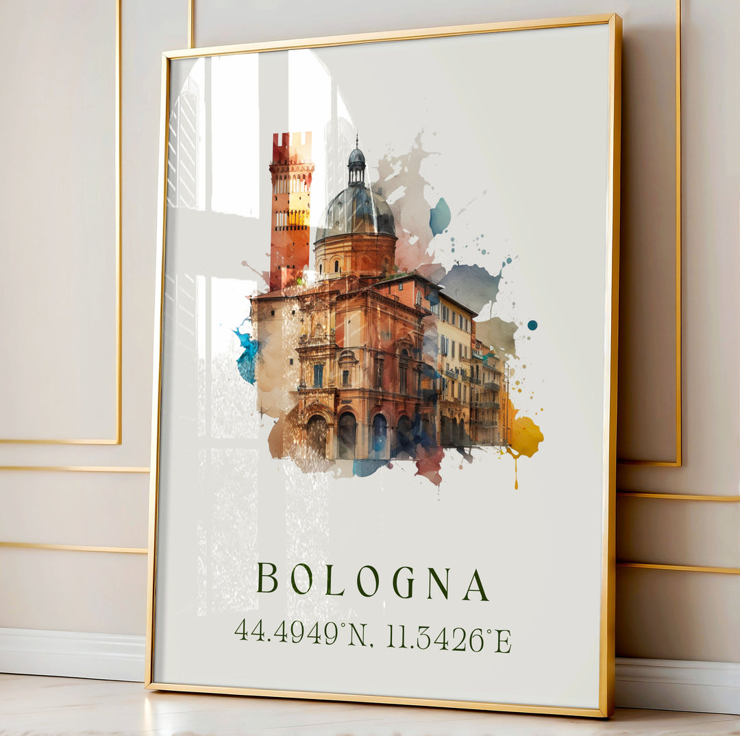 Bologna Wall Art - Italy Print