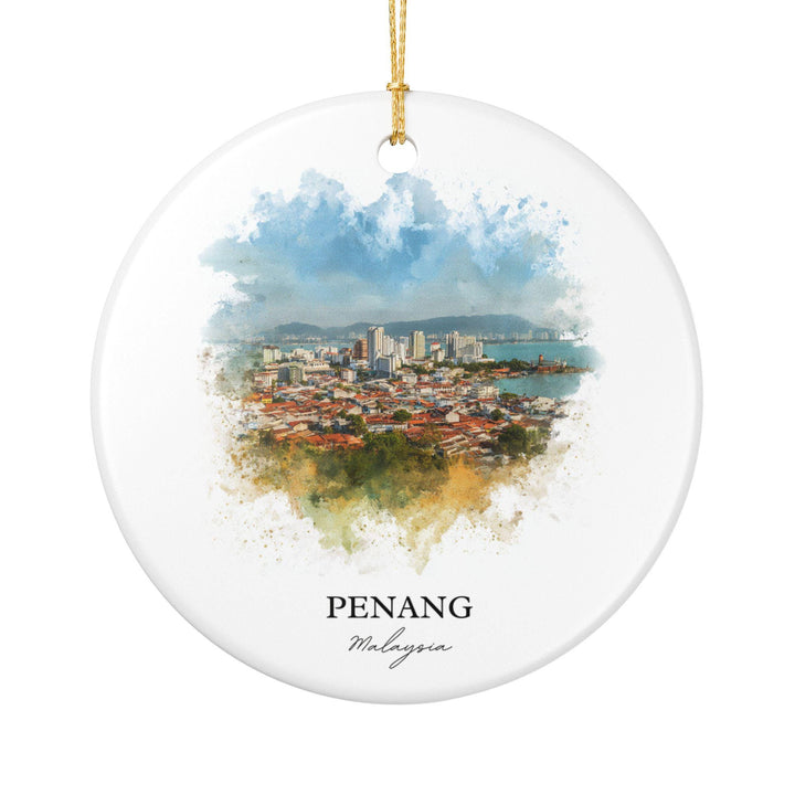 Penang Ornament: Unique Penang Malaysia Souvenir, Penang Xmas Decor, and Authentic Malaysia Gift