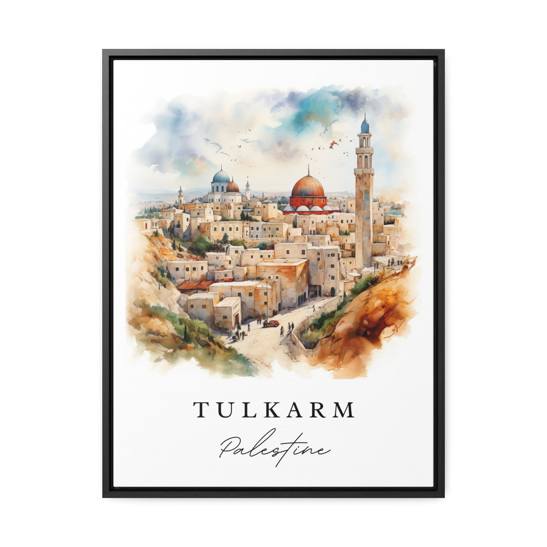 Tulkarm Palestine wall art - Palestine, Tulkarm poster print, Tulkarm Wedding gift, Birthday present, Custom Text, Perfect Gift