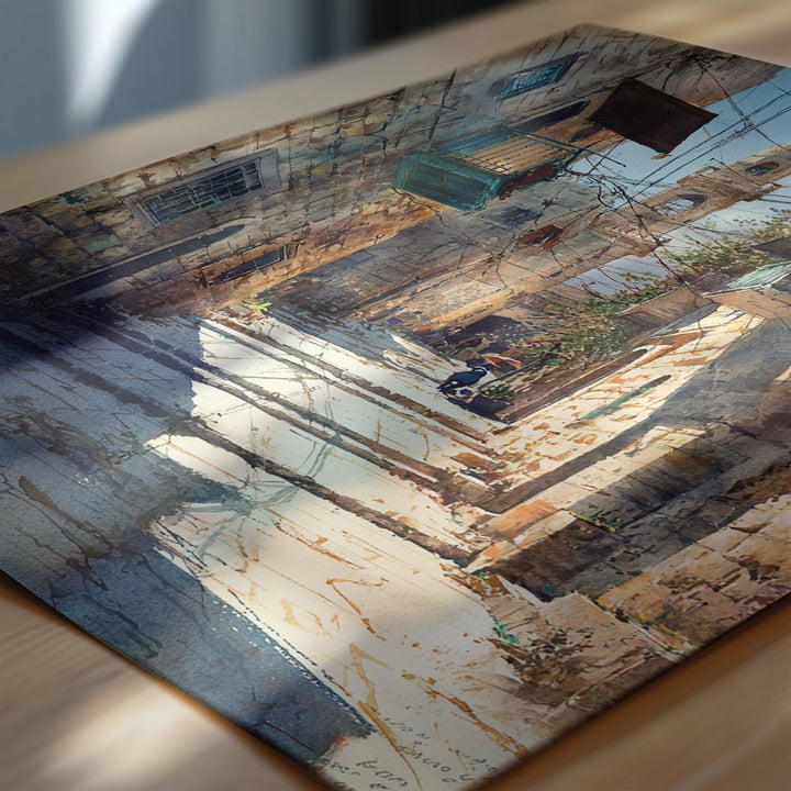 Bethlehem, Palestine – Watercolor Art Print