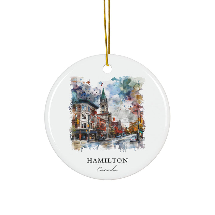 Hamilton Canada Ornament: Unique Hamilton Souvenir, Hamilton Xmas Decor, and Authentic Hamilton Canada Gift