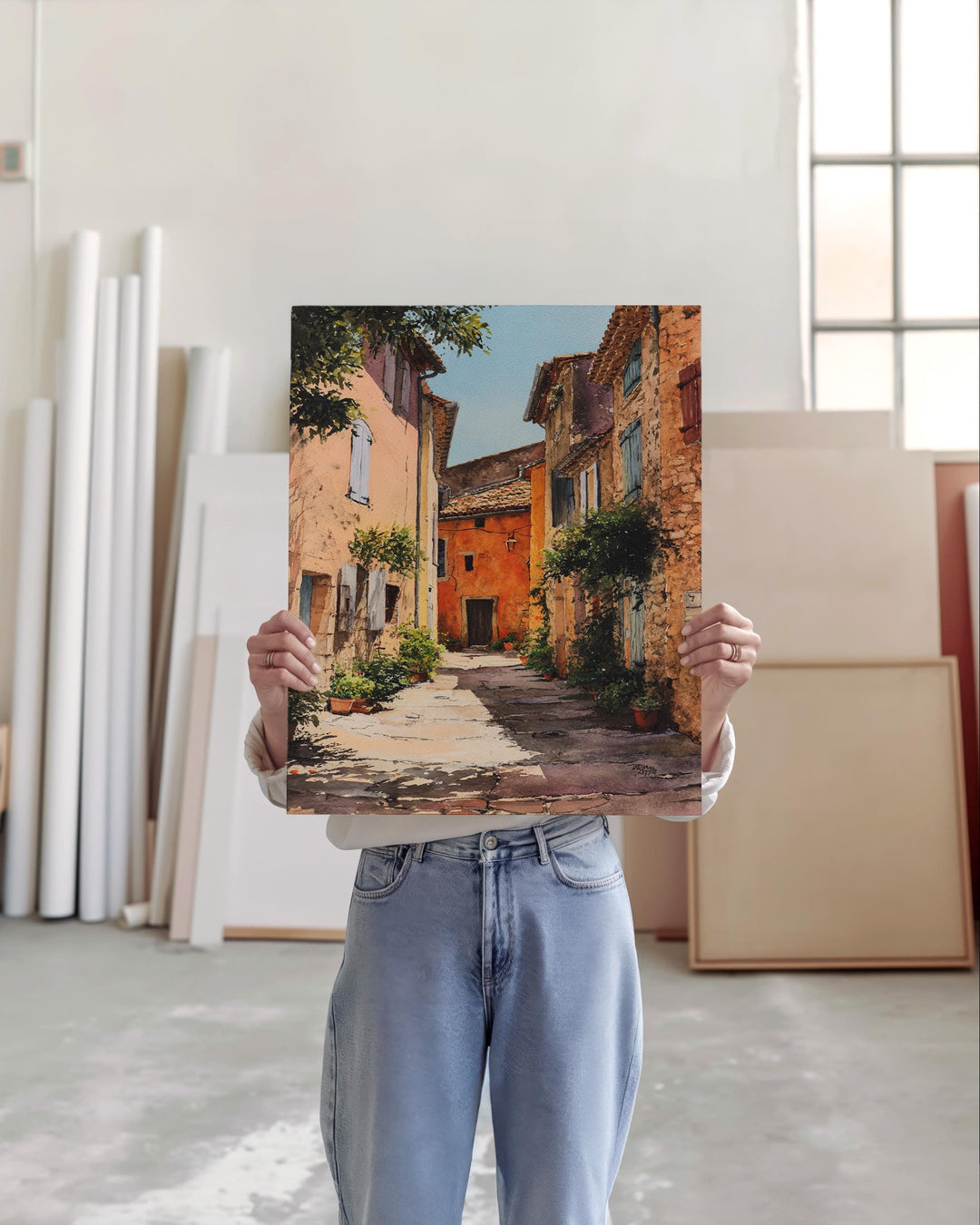 Provence France Art Provence Travel Print France Artwork Provence Decor Provence France Wall Art