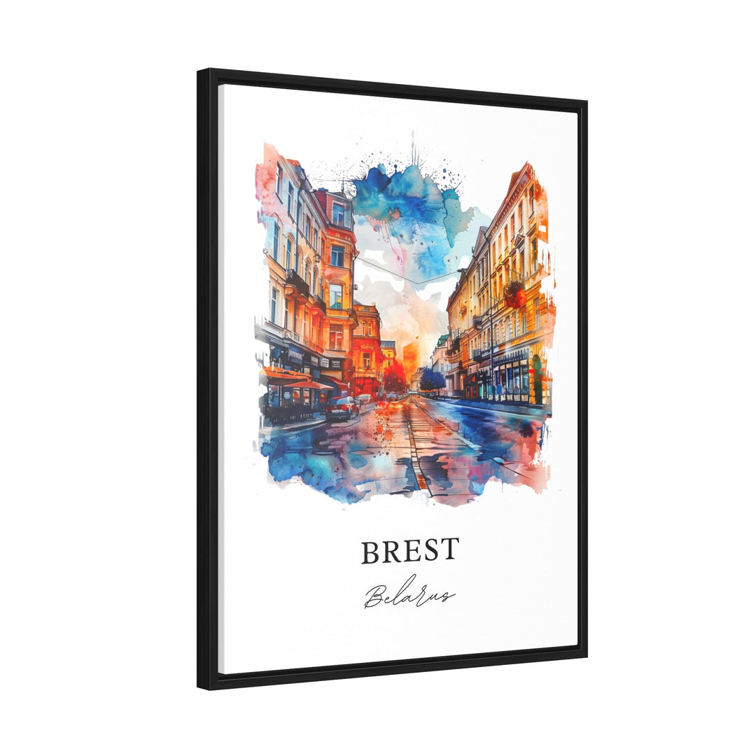 Brest Wall Art - Belarus Print