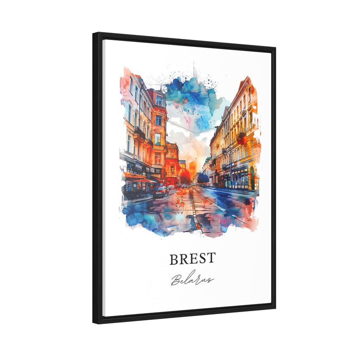 Brest Wall Art - Belarus Print