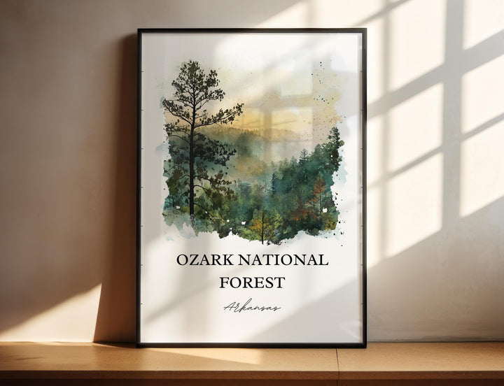 Ozarks Wall Art - Arkansas Print
