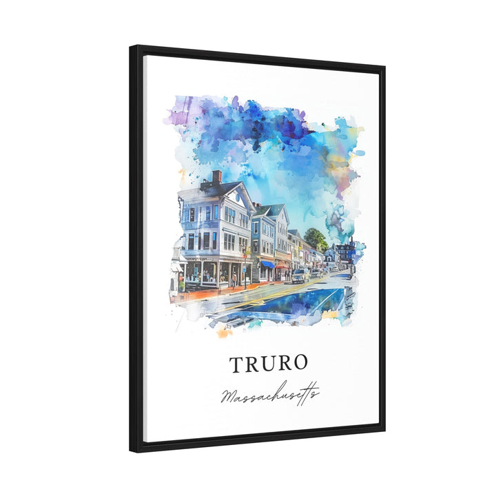 Truro MA Wall Art, Barnstable County Print, Truro Watercolor, Truro Mass. Gift,