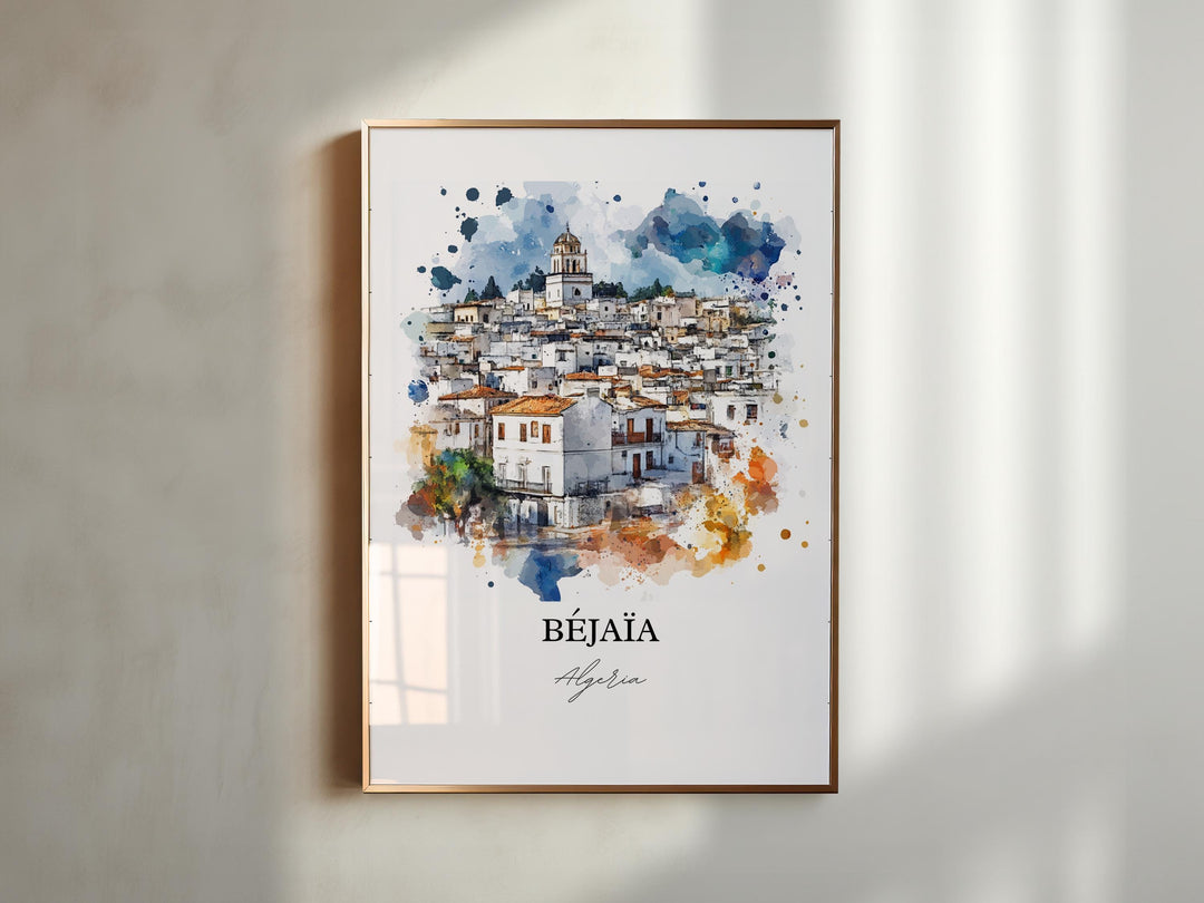 Bejaia Wall Art - Algeria Print