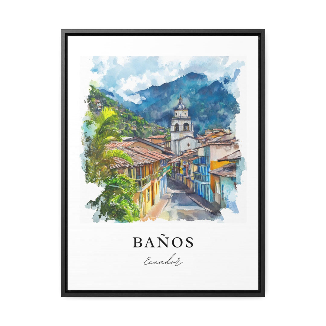 Banos Wall Art - Ecuador Wall Art