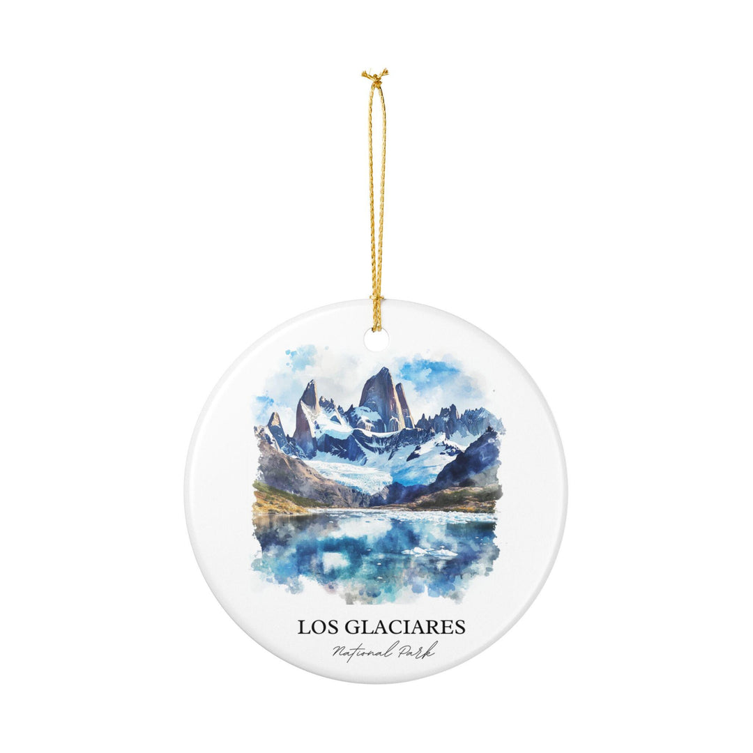 Los Glaciares National Park Ornament: Unique Argentina Souvenir, Argentina Xmas Decor, and Authentic Los Glaciares Gift