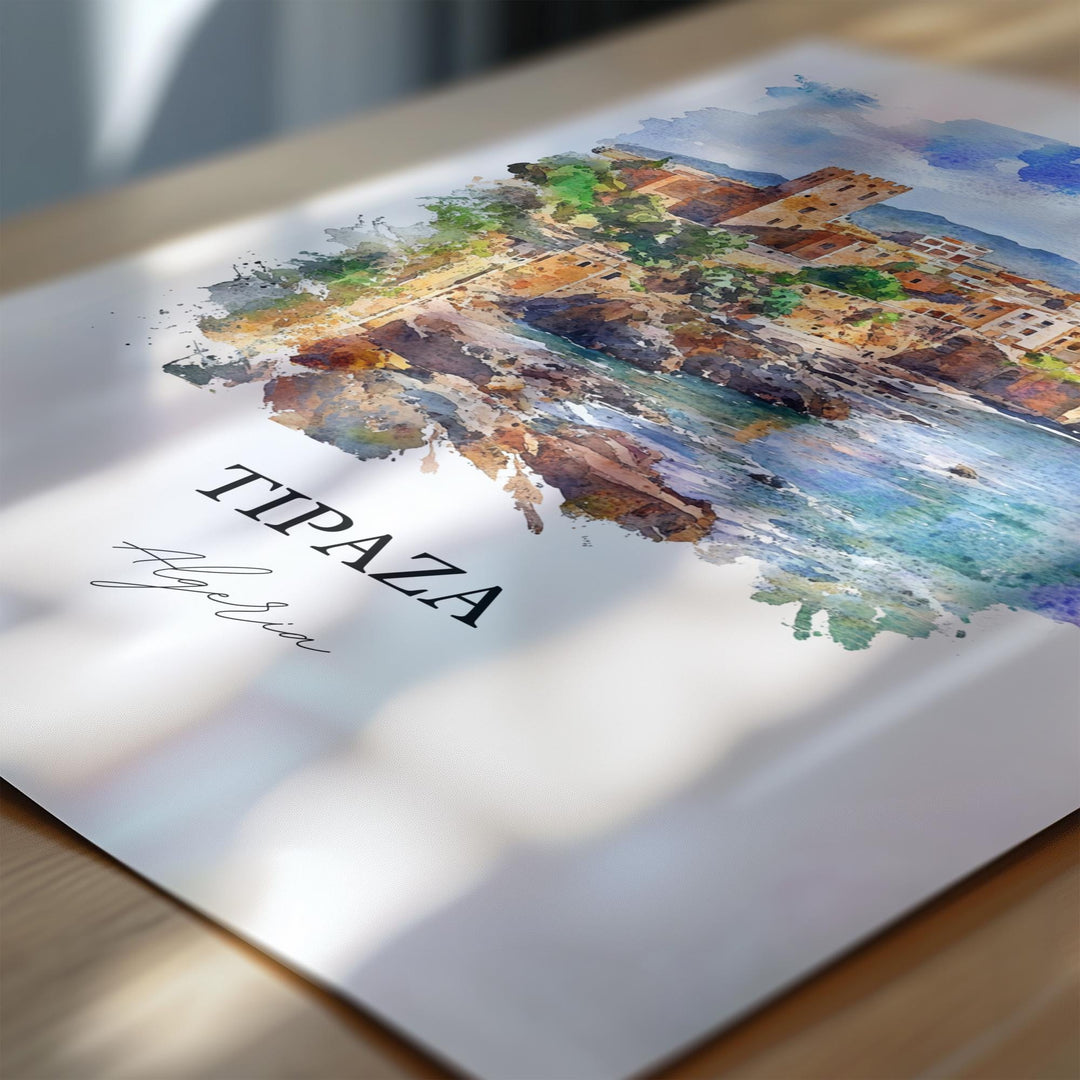 Tipaza Wall Art - Algeria Print