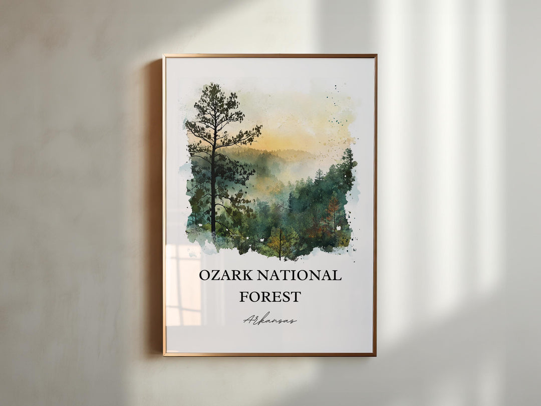 Ozarks Wall Art - Arkansas Print