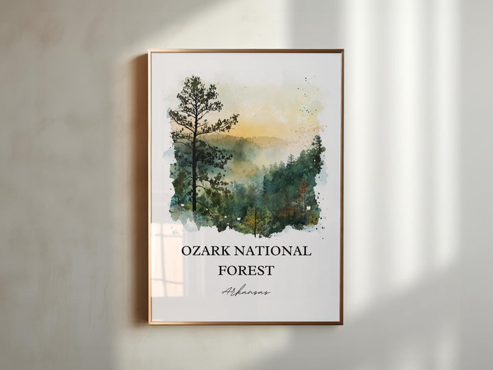 Ozarks Wall Art - Arkansas Print