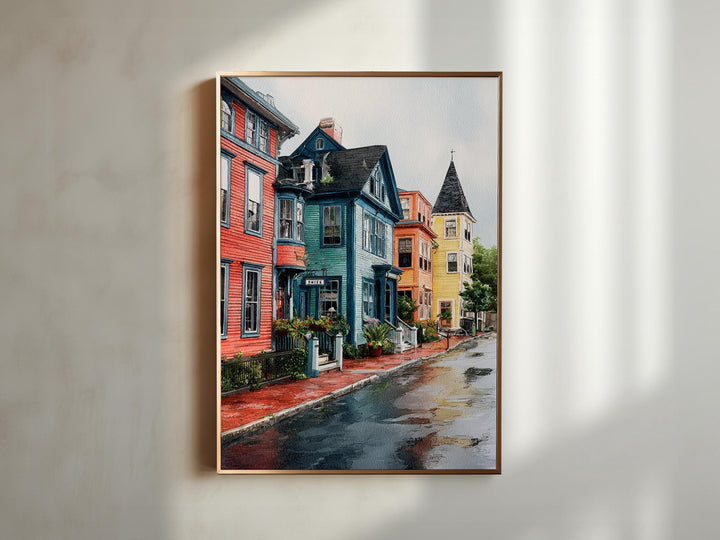 Newport, Rhode Island – Watercolor Art Print