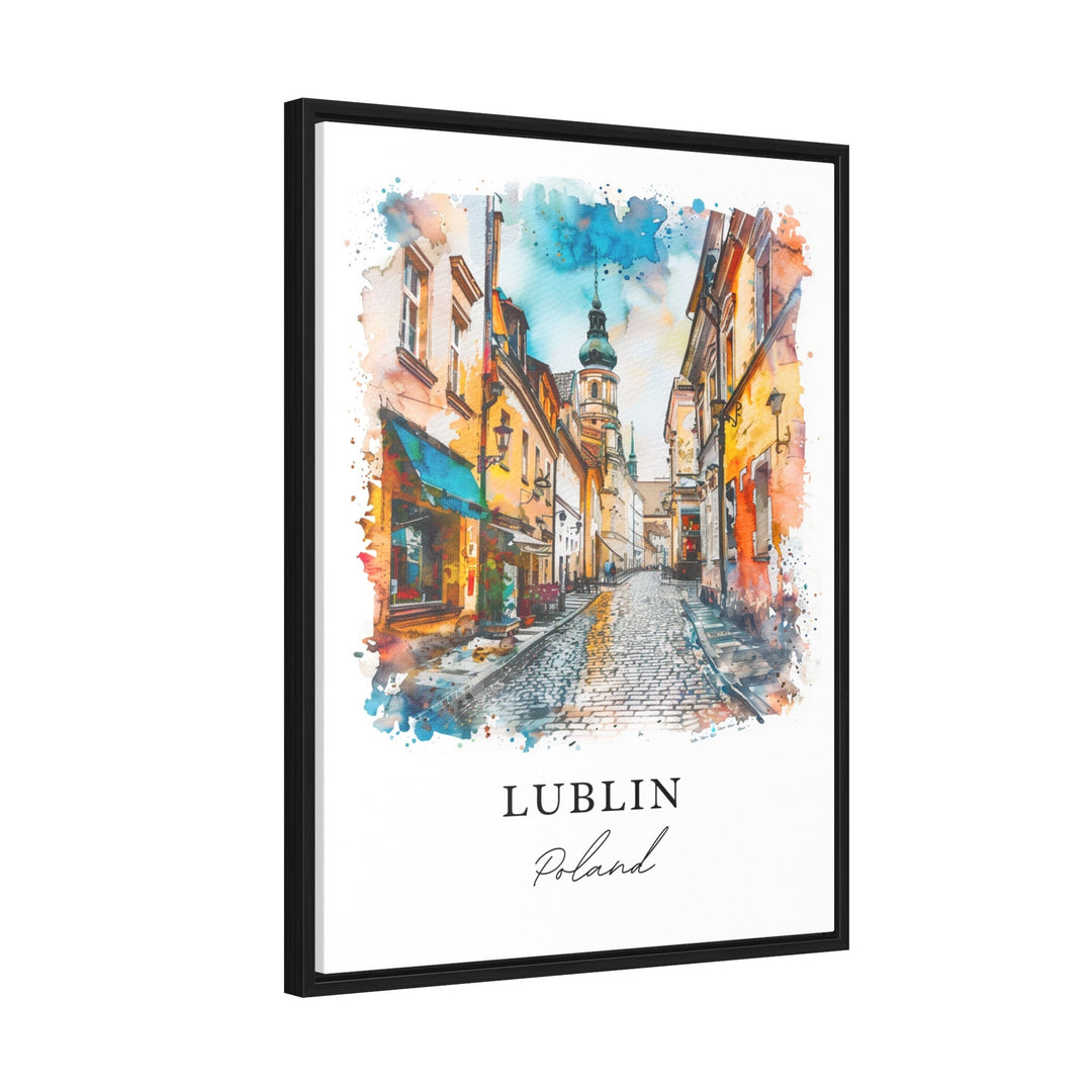 Lublin Poland Wall Art, Poland Print, Lublin Wall Art, Warsaw Poland Gift, Travel Print, Travel Poster, Travel Gift, Housewarming Gift