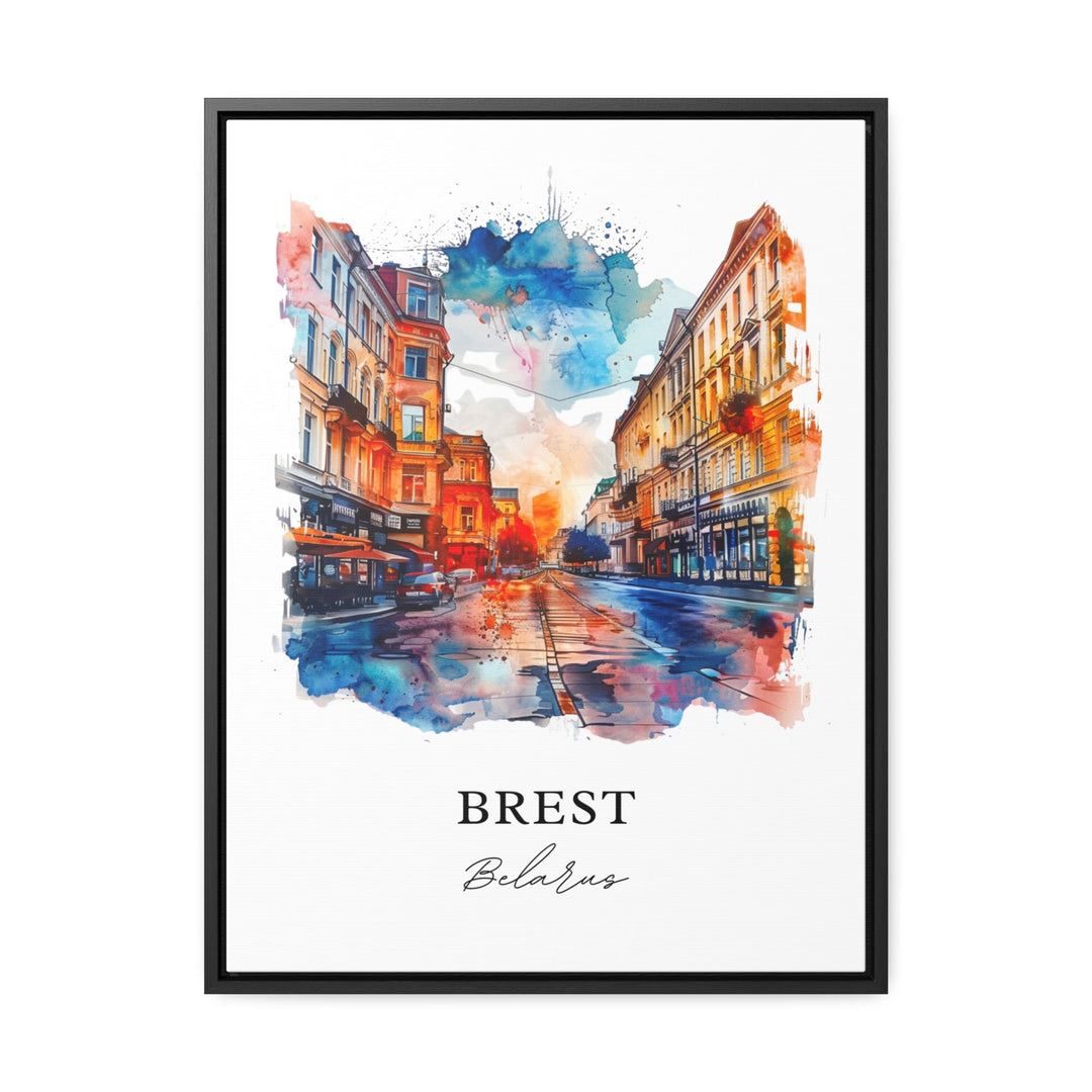 Brest Wall Art - Belarus Print